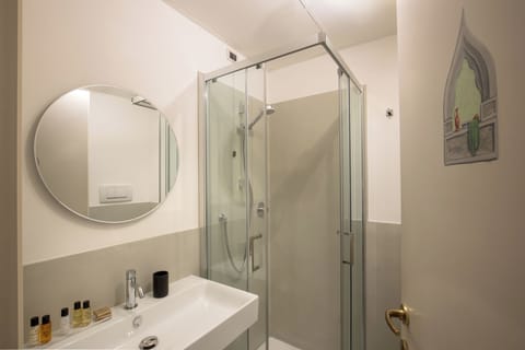 Shower, rainfall showerhead, hair dryer, bidet