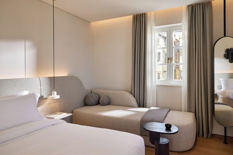 Premium bedding, minibar, in-room safe, desk