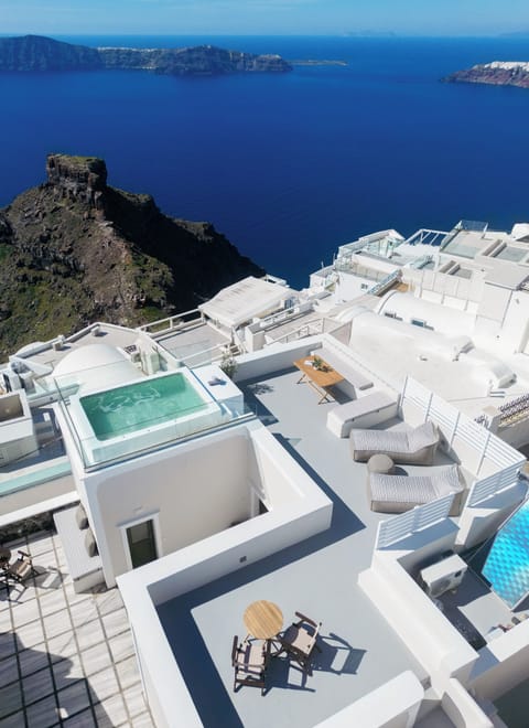 Ocean Caldera View Villa By Dalmyra Estate | Terrace/patio