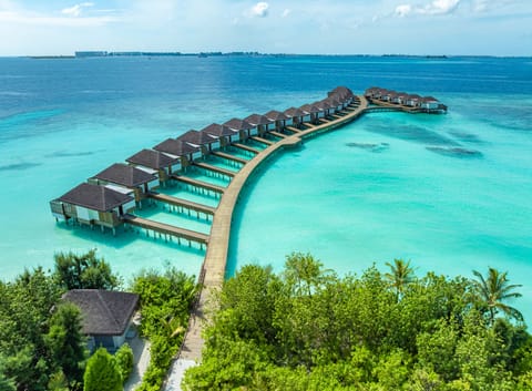 Villa, 1 King Bed, Overwater (Pool) | Premium bedding, pillowtop beds, free minibar items, in-room safe