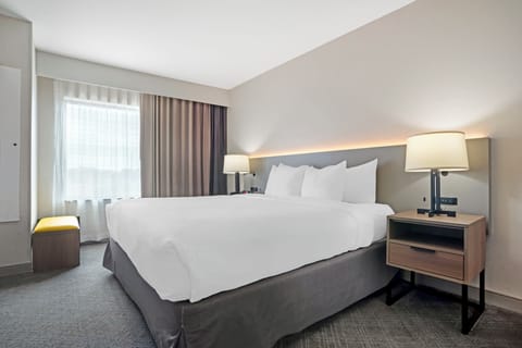 1 bedroom, down comforters, individually decorated