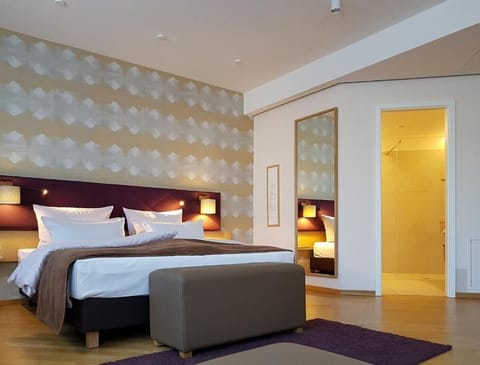 In-room safe, desk, laptop workspace, blackout drapes