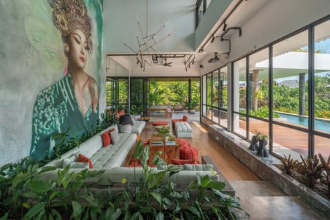 5BR Luxury Villa | Infinity Pool, Ice Bath & Sauna, Rooftop Cinema,Gym, Chef On Request | Living area