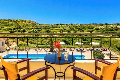 Comfort Studio, Balcony, Pool View | Balcony view
