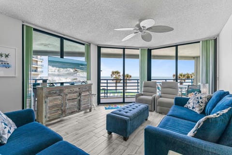 Condo, Multiple Beds (Ebb Tide 202) | Living area | TV