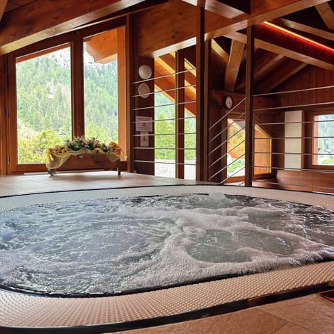 Sauna, hot tub, steam room