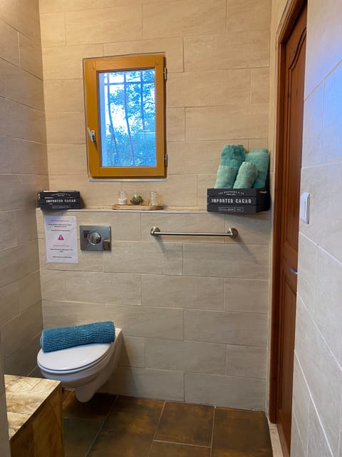 Classic Double Room, Garden View | Bathroom | Free toiletries, hair dryer, towels, soap