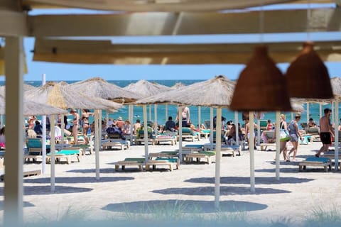 Private beach nearby