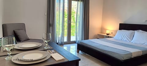 Comfort Double Room, Balcony, Mountain View | Premium bedding, pillowtop beds, blackout drapes, iron/ironing board