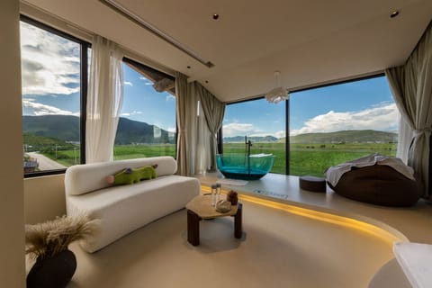Deluxe Double Room, Hill View | Premium bedding, down comforters, memory foam beds, desk