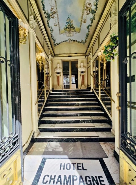 Interior entrance