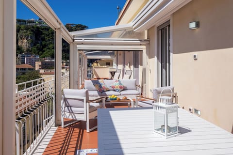 Luxury Apartment, Sea View | Terrace/patio