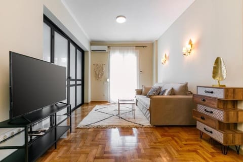 Apartment, Balcony | Living area | Flat-screen TV
