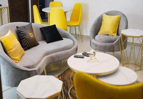 Junior Apartment, Balcony, City View | Living area | Flat-screen TV, fireplace