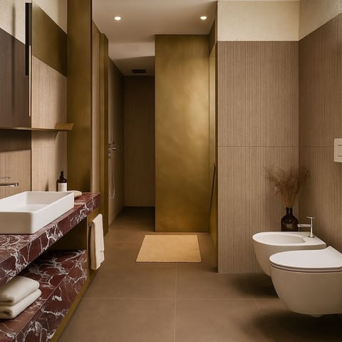 Junior Room, Partial Lake View | Minibar, in-room safe, desk, laptop workspace