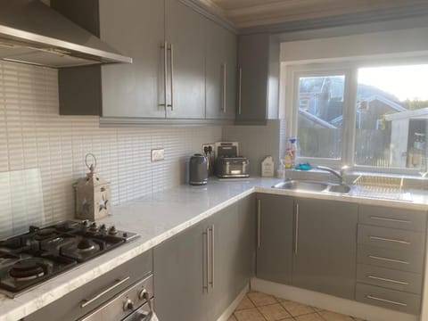 House | Private kitchen | Fridge, microwave, oven, stovetop