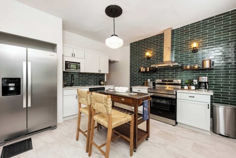 Townhome, 2 Queen Beds, Kitchen, Garden View (German Charm 2) | Private kitchen | Fridge, microwave, coffee/tea maker