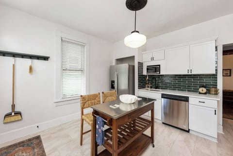 Townhome, 2 Queen Beds, Kitchen, Garden View (German Charm 2) | Private kitchen | Fridge, microwave, coffee/tea maker