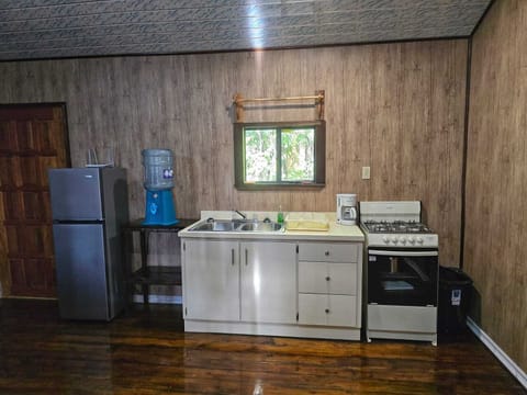 Studio, Multiple Beds, Garden View | Private kitchen | Fridge, stovetop, coffee/tea maker, toaster