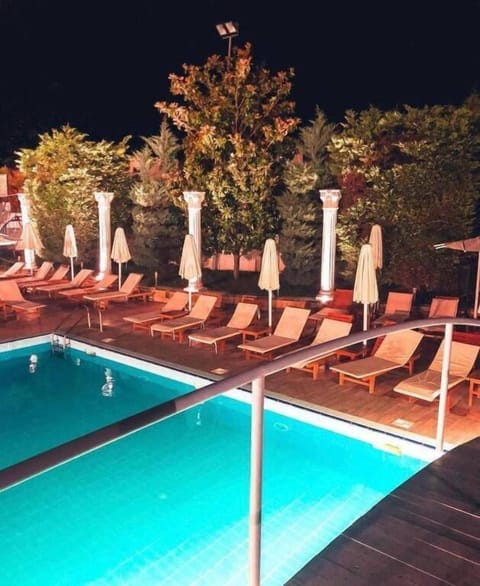 Seasonal outdoor pool