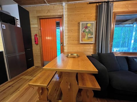 Cabin, 2 Bedrooms, Patio | Dining