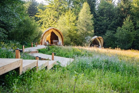 Exclusive Tent, 1 Bedroom, Non Smoking, River View | Cribs/infant beds, free WiFi, bed sheets