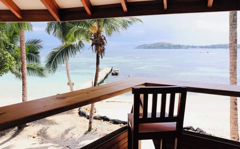 Superior Double Room, Beach View | Premium bedding, blackout drapes, iron/ironing board, free WiFi