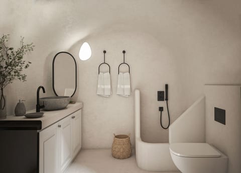 Slippers, towels, soap, shampoo