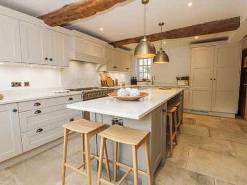 Fridge, dishwasher, electric kettle, toaster