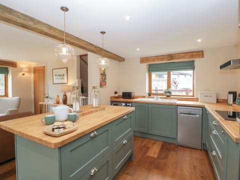 Cottage | Private kitchen | Fridge, dishwasher, electric kettle, toaster