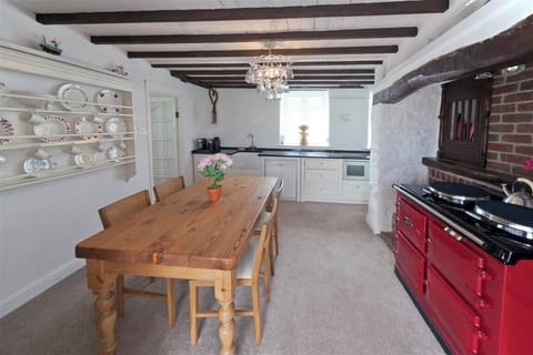 Fridge, dishwasher, electric kettle, toaster