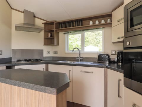 Dishwasher, electric kettle, toaster, cookware/dishes/utensils