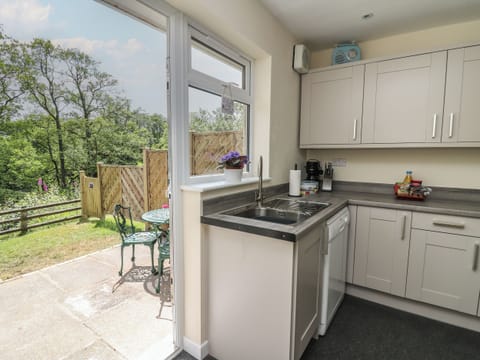 Fridge, dishwasher, electric kettle, toaster