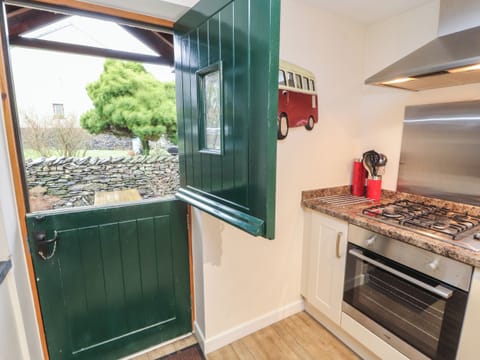 Fridge, dishwasher, electric kettle, toaster