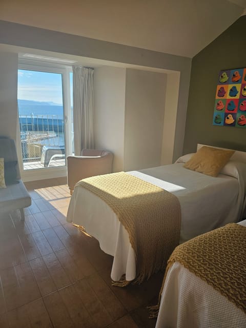 Premium bedding, down comforters, individually decorated