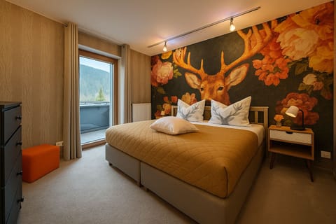 Classic Double or Twin Room, Balcony, Mountain View | In-room safe, individually decorated, individually furnished, desk