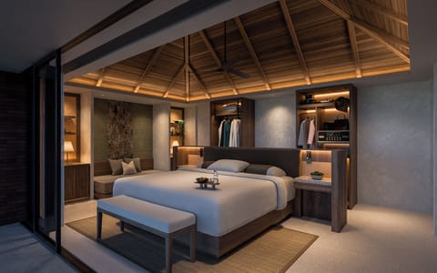 Valley View Suite, Balcony and Cliff garden view - 1 king bed | In-room safe, desk, blackout drapes, soundproofing