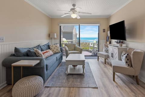 Condo, Multiple Beds, Pool Access, Ocean View (Sea Cloisters 305E) | Living area