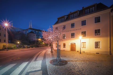 Front of property - evening/night