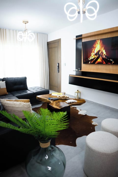 Apartment, Balcony | Television