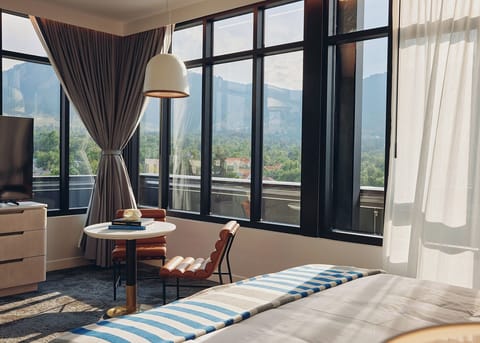 Premium bedding, minibar, in-room safe, desk