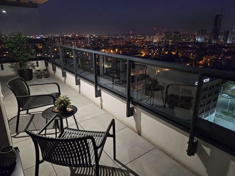 Luxury Apartment, Balcony, City View | Balcony view