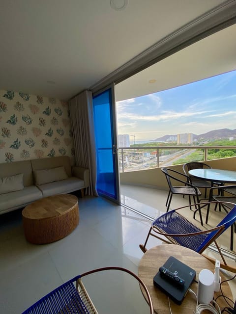Apartment, 2 Bedrooms | Living area | 43-inch Smart TV with satellite channels