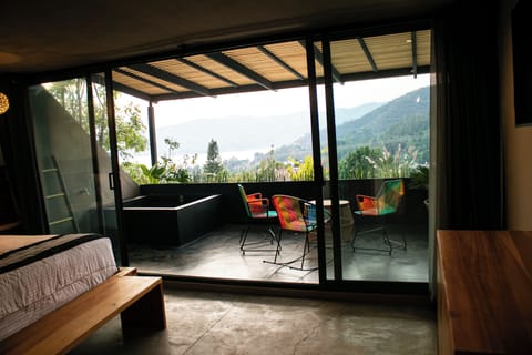 Deluxe Suite, Lake View | Terrace/patio