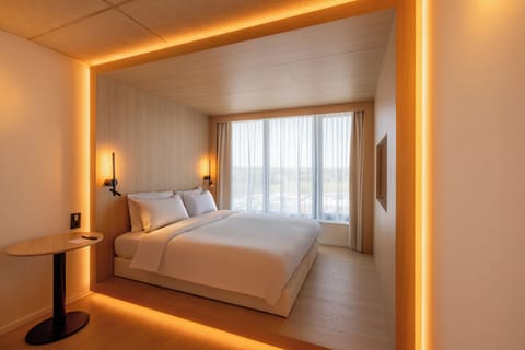 Standard Double Room | In-room safe, desk, laptop workspace, iron/ironing board