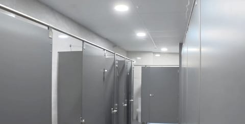 Basic Shared Dormitory | Bathroom | Shower, soap, shampoo, toilet paper