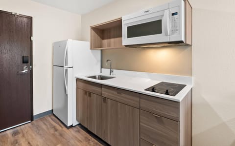 Room, 2 Queen Beds, Non Smoking (Efficiency) | Desk, iron/ironing board, free WiFi, bed sheets