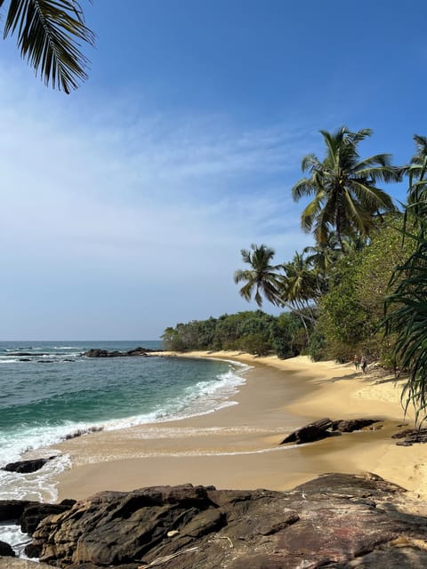 Beach nearby, white sand
