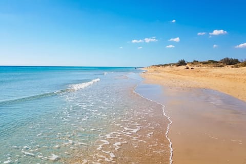 Family Villa, 2 Bedrooms, Terrace (Villa Pescoluse with Private Pool and) | Beach