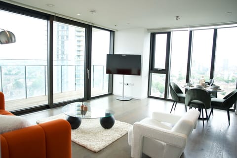 Deluxe Apartment, 1 Double Bed | Living area